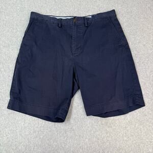Polo Ralph Lauren Shorts Men's 35 Chino Navy Blue Classic Fit 9"